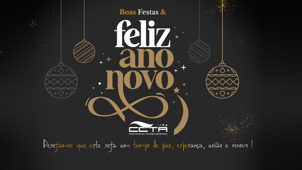 Boas Festas e Feliz 2026